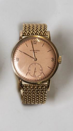 gentlemans patek philippe wristwatch recently sold